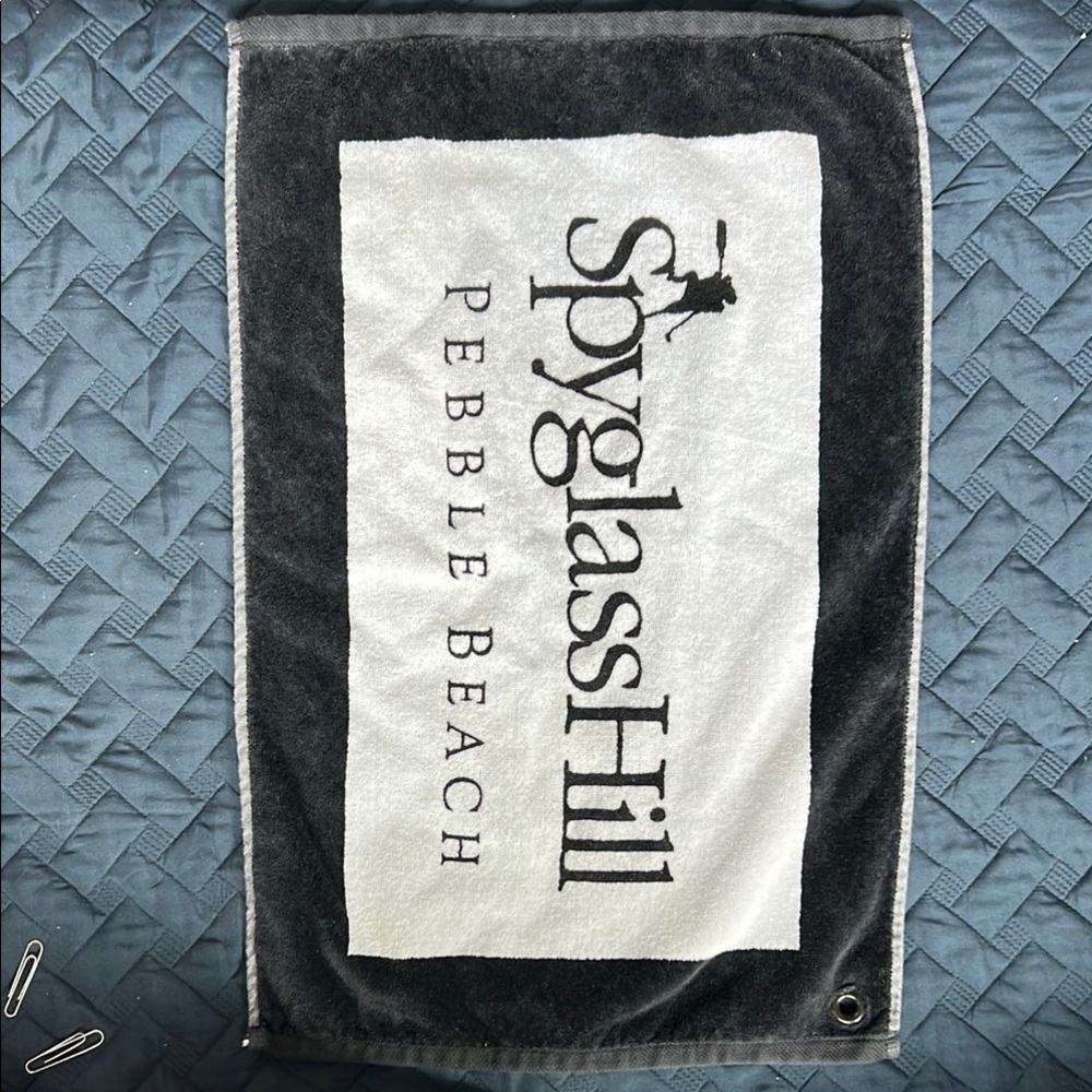 Black and White Towel